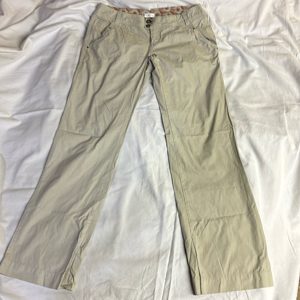 Cache Cache Women’s Lightweight Flare Summer Pants Size US12 Euro 40